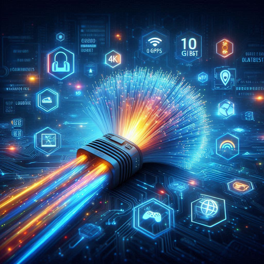 Alta velocidad de transmisión